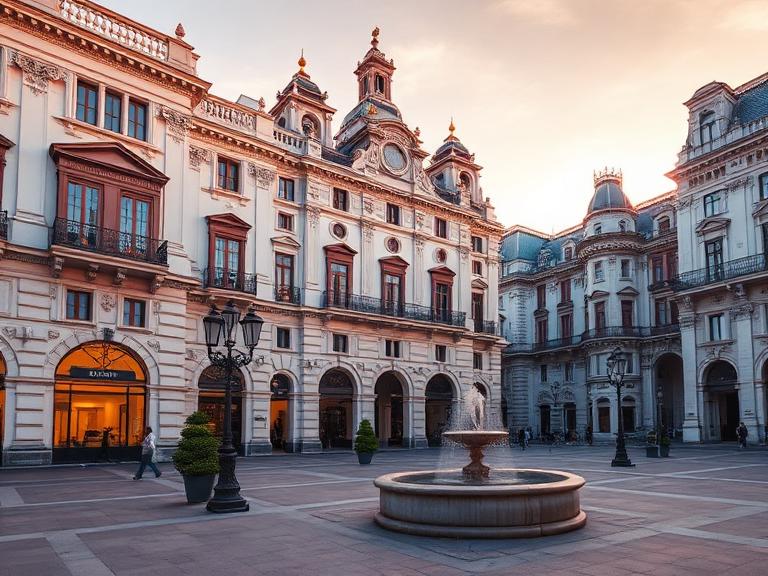 Destino Madrid, España